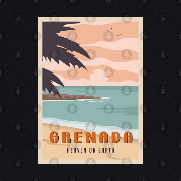 Grenada travel destination poster by NeedsFulfilled